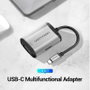 Vention Conversor USB-C a HDMI/VGA/USB 3.0/PD Gris TFAHB
